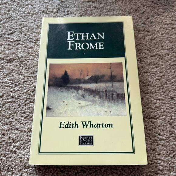 Ethan Frome by Edith Wharton Paperback Book Barnes & Noble Classics Literature - Picture 1 of 12